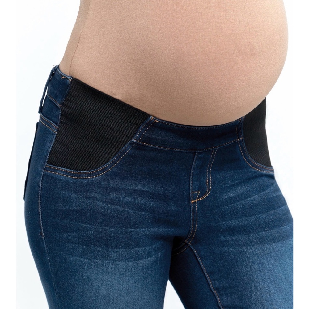 1822 Denim Medium Wash Blue Maternity Jeans 👖